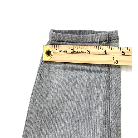 Pilcro and Letterpress Anthropology Jeans Womens 27 Gray Hi Rise Skinny‎ Stretch - Picture 11 of 11
